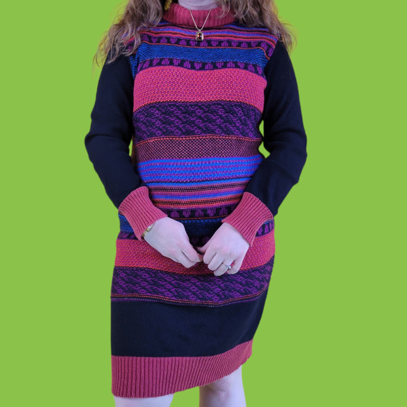 Yuka Dresses & Skirts - Yuka Longsleeve Turtleneck Sweater Dress, T4